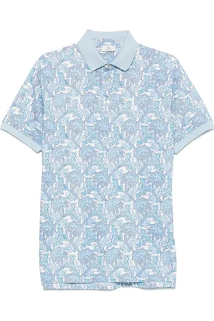 Etro Paisley polo shirt