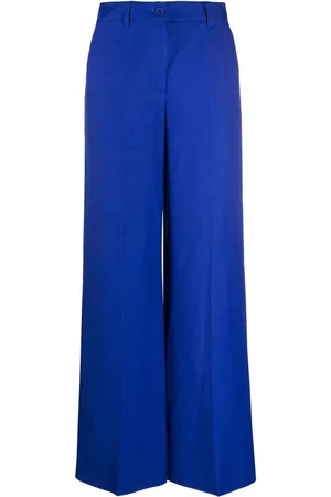P.A.R.O.S.H. High-waist wide-leg trousers