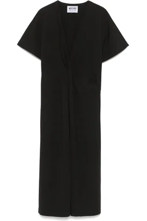 Moschino Gathered midi dress