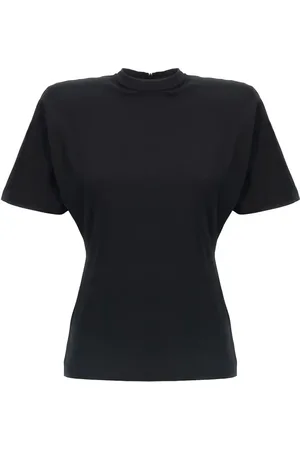 Pinko High-neck short-sleeve top