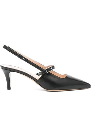 P.A.R.O.S.H. 60mm leather slingback pumps