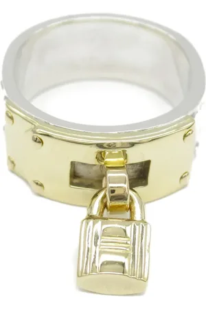 Hermès 2010s 18K yellow gold Kelly ring