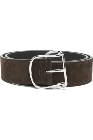 Totême Swirl suede belt