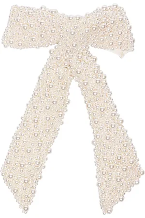 Jennifer Behr Bailey pearl bow hair clip