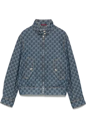 Gucci GG-jacquard denim jacket