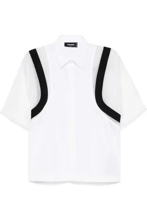 Dsquared2 Sheer-sleeve shirt