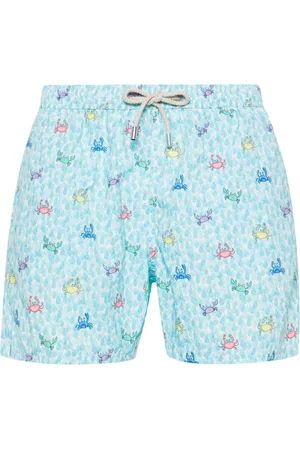 MC2 SAINT BARTH Comfort crab-print swim shorts