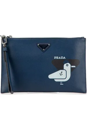Prada 2013-2024 Saffiano Bird clutch bag