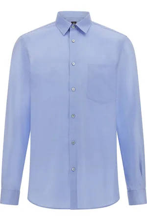 Boggi Milano Striped poplin shirt