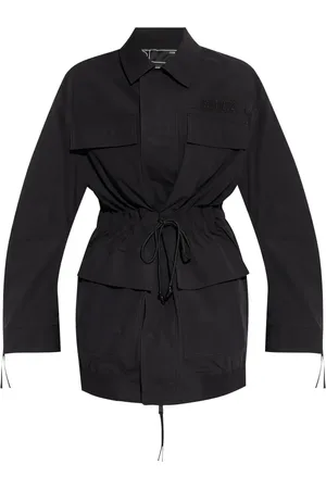Dsquared2 Logo-embroidered coat