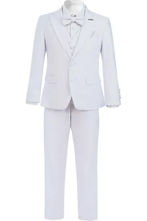 M. Moustache Peak-lapel tuxedo set
