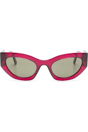Karl Lagerfeld Logo-embossed cat eye-frame sunglasses