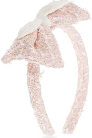 Self-Portrait Frayed-bow band