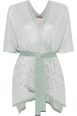 D.EXTERIOR Lurex cape