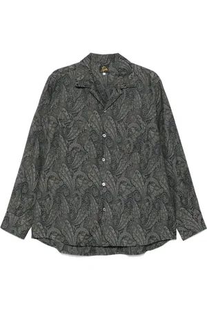 Pins & Needles Paisley-jacquard shirt