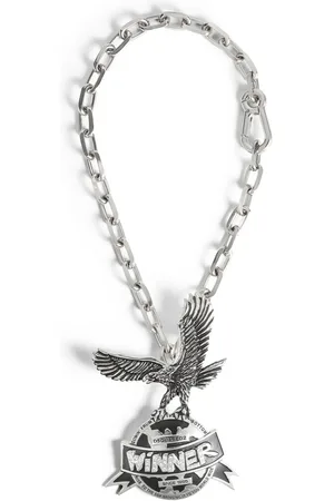 Dsquared2 Logo charm necklace
