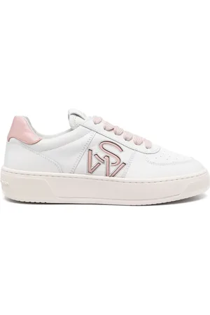 Stuart Weitzman SW Courtside leather sneakers