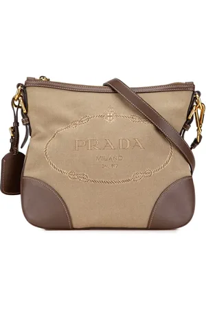 Prada 2010-2024 Canvas Canapa Logo crossbody bag
