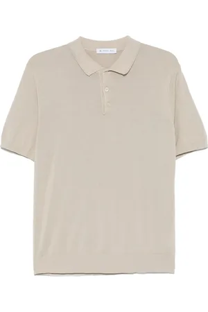 Manuel Ritz Fine-knit polo shirt