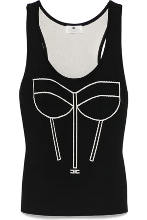 Elisabetta Franchi Corset-design top