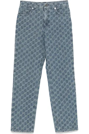 Gucci Jacquard jeans