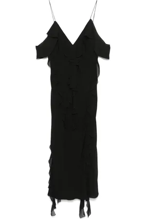 Dorothee Schumacher Ruffled georgette midi dress