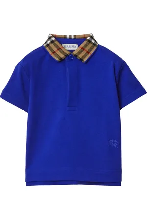 Burberry Knight embroidered polo shirt