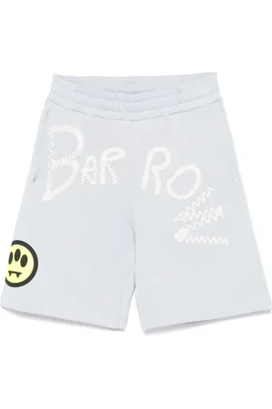 BARROW Logo-stamp shorts