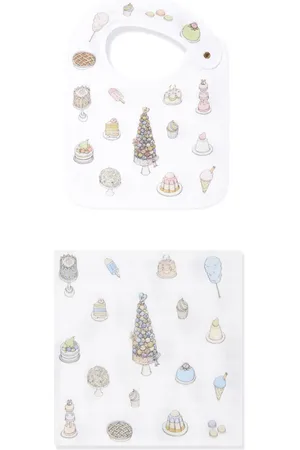 Atelier Choux Sweetie Pie bib and blanket set