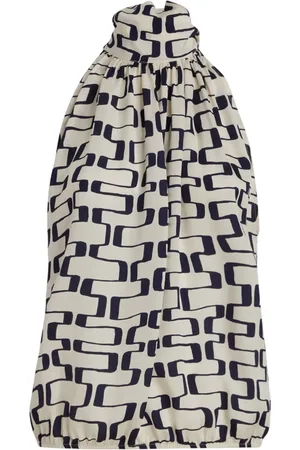 Brian Dales Geometric-print top