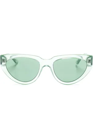 Karl Lagerfeld Logo-print cat-eye sunglasses