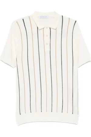 Manuel Ritz Striped polo shirt