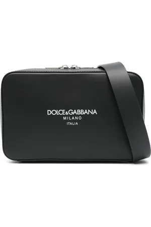 Dolce & Gabbana Logo-embossed messenger bag