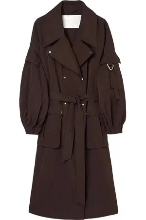 OOF Wear Belted trenchcoat