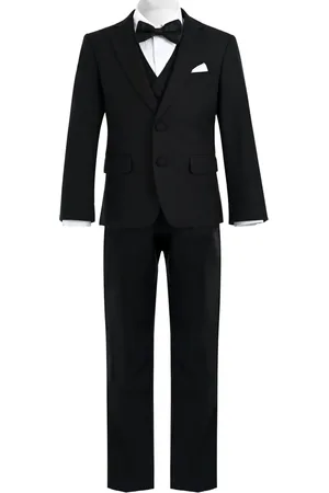 M. Moustache Peak-lapel tuxedo set