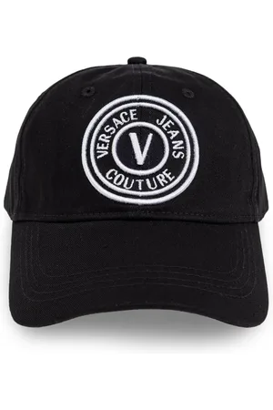 VERSACE Logo-embroidered cap