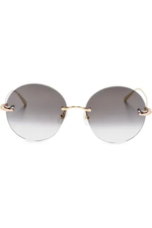 Cartier Trinity round-frame sunglasses