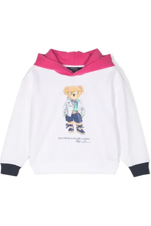Ralph Lauren Teddy Bear-print fleece hoodie