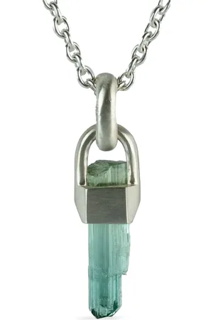 PARTS OF FOUR Sterling Talisman indicolite necklace