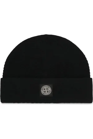 Stone Island Virgin wool beanie hat