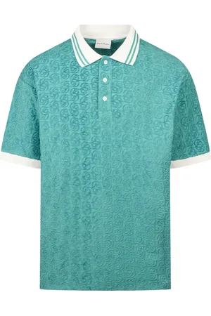 Drôle de Monsieur Monogram polo shirt