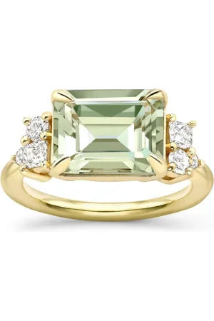 Dinny Hall 9K yellow Claudie amethyst ring