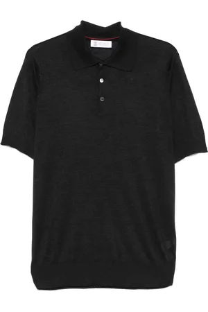 Brunello Cucinelli Fine-knit polo shirt