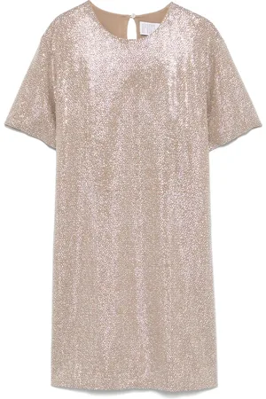 GIUSEPPE DI MORABITO Crystal-embellished mini dress