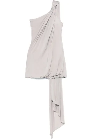 GIUSEPPE DI MORABITO Sash-detail draped mini dress