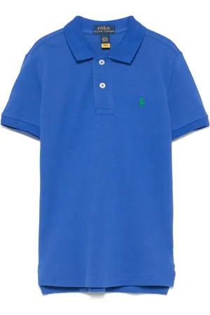 Ralph Lauren Piqué-weave polo shirt