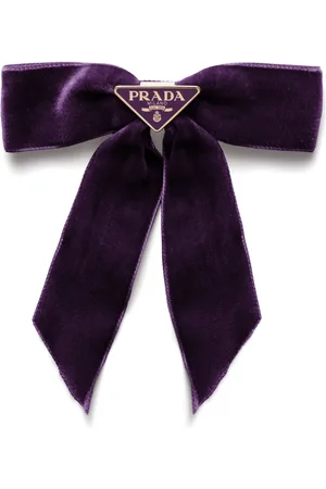 Prada Velvet hair clip