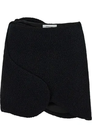 Salvatore Ferragamo Bouclé mini skirt