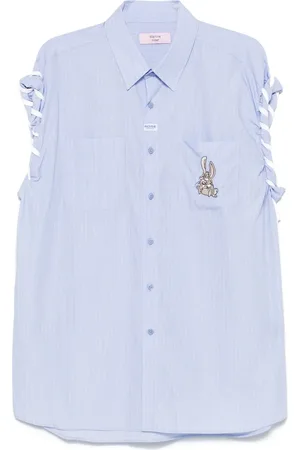 MARTINE ROSE Lace-up shirt