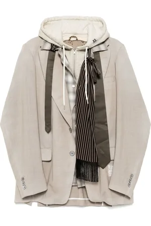 Maison Mihara Yasuhiro Layered blazer